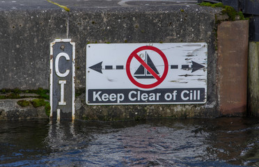 Canal Lock Cill
