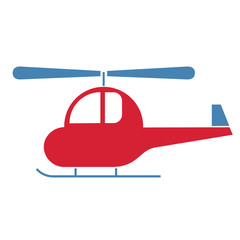 helicopter simple art geometric illustration