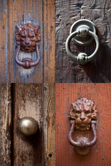 Ancient italian door knockers