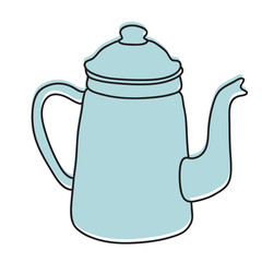 kettle hand drawn illustration