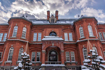 Fototapeta premium Former Hokkaido Government Office in Sapporo