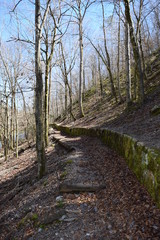 Little Missouri Trail in Ouachita National Forest Arkansas
