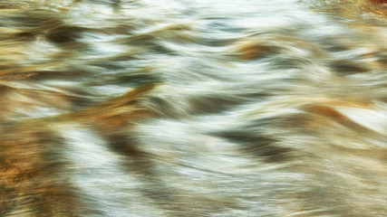 Abstract river with waves