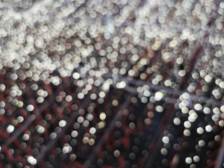 Colorful abstract bokeh lights  background.