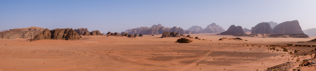 Mars landscape in Wadi Rum in Jordan © Vesna
