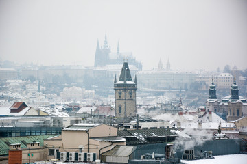 Fototapeta premium view of Prague