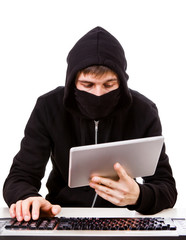 Hacker with a Tablet