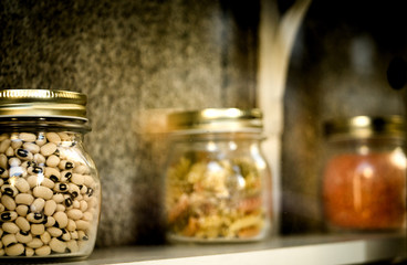 Dried vegetables packed