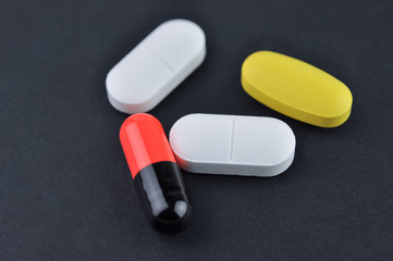 Tablets and capsule.