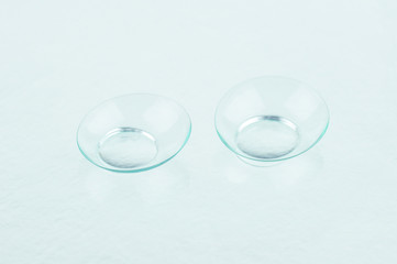Contact lenses.