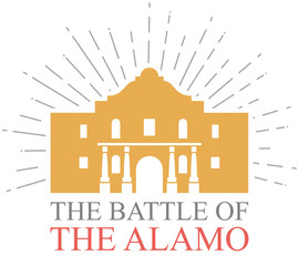 The Battle of the Alamo design - obrazy, fototapety, plakaty
