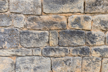 Piece of wall of a Mediterranean house.