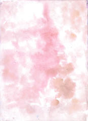 abstract pink watercolor background