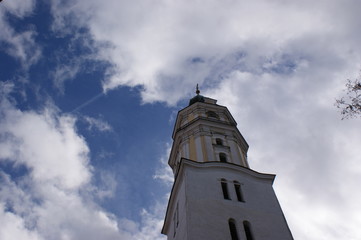 kirche  himmel europa germany 