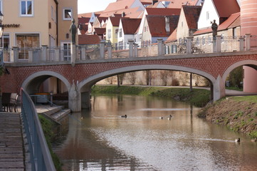 europa architektur br&uuml;cke fluss alt 