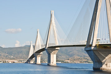 Rio Antirio bridge, Greece, Europe