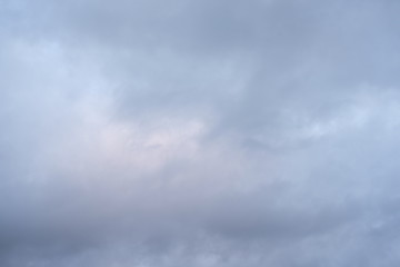 Evening Sky with clouds