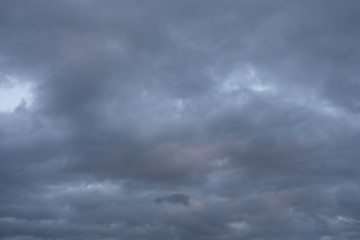 Obraz premium Evening Sky with clouds