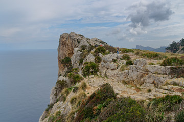 am Cap Formentor, Mallorca, Spanien