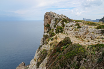 am Cap Formentor, Mallorca, Spanien