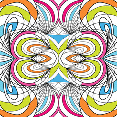 Abstract drawing background