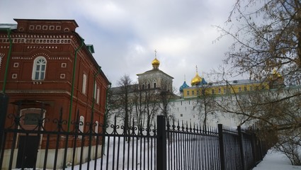 Sergiev Posad sity monastery Moscow region Russia