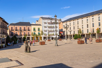 Ponferrada, Spain. Plaza Mayor