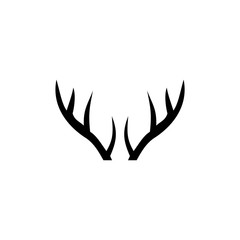 Deer horns icon, Antlers icon