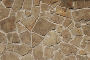 Masonry. Natural stone texture.