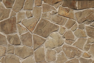 Masonry. Natural stone texture.