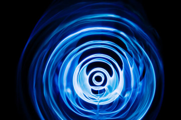 Sound waves in the dark