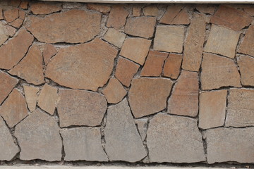 Masonry. Natural stone texture.