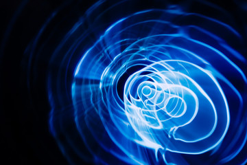 Sound waves in the dark