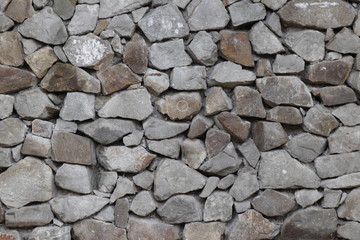 Stone wall texture.