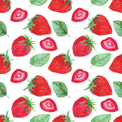 Watercolor seamless pattern