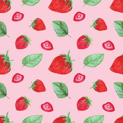 Watercolor seamless pattern