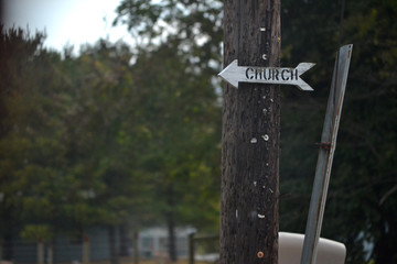 church sign