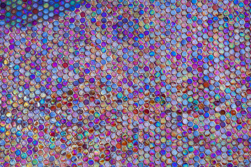 abstract background of colored tiles