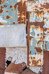 patch of rusty metal