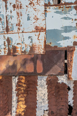 patch of rusty metal
