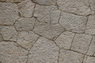Stone wall texture.