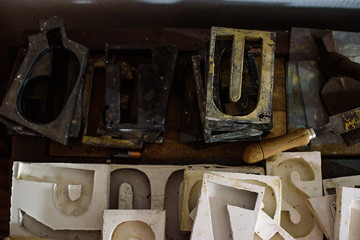 Moldes para fuentes tipográficas 06