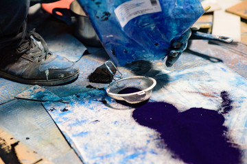 Taller de artista plástico pintor 13