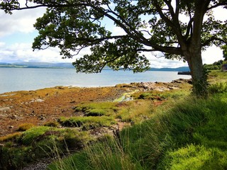 The Isle of Bute in the Firth of Clyde.