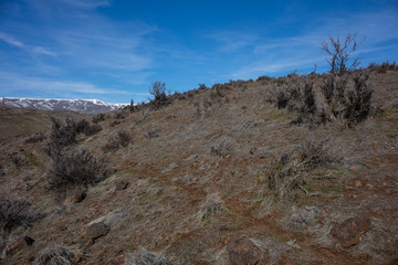White river falls state park in Oregon