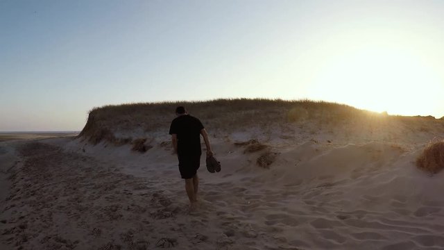 Un paseo al atardecer