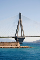 Obraz premium Rio Antirio Bridge, Greece