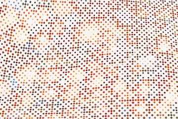 Gradient, halftone colored squares, background, vector illustration.