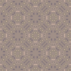 Geometric symmetry seamless pattern