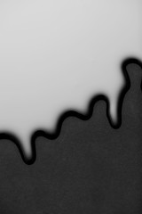 black and white paint